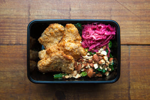 Keto Crumbed Chicken 350g (GF) (DF) (P) - Nourish Meals by Wilde Kitchen 