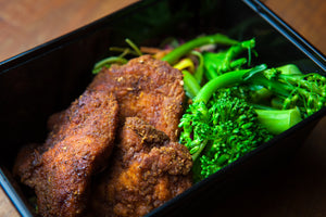 Clean Fried Chicken 350g (GF) (DF) (P) - Nourish Meals by Wilde Kitchen 