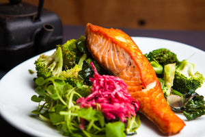 Pan Fried Salmon 350g (GF) (DF) (P) - Nourish Meals by Wilde Kitchen 